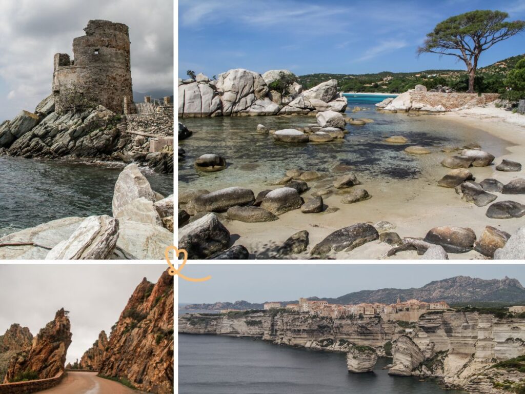 mooiste landschappen Corsica foto's