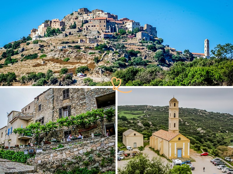 bezoek dorp Sant Antonino Corsica