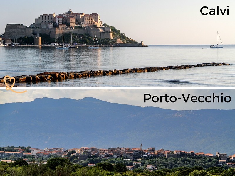 Calvi or Porto Vecchio Corsica or go