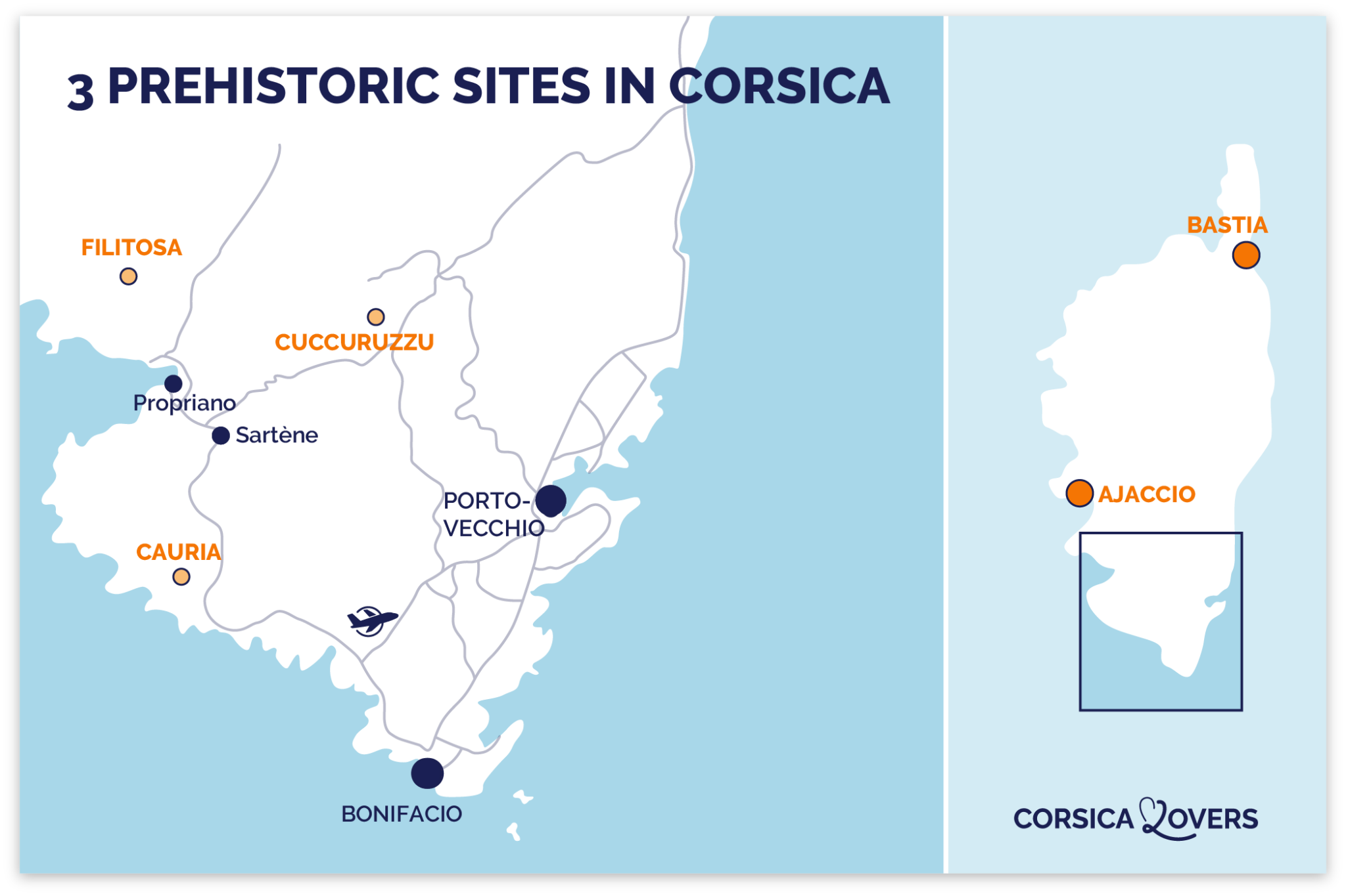 Cucuruzzu - Capula - Where is the site located?
