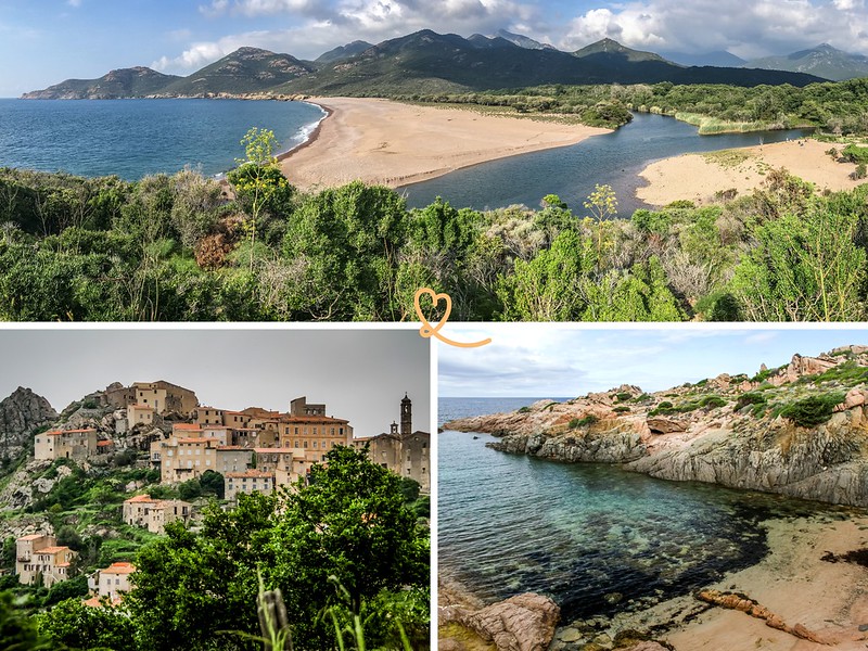Corsica secret beach off the beaten track