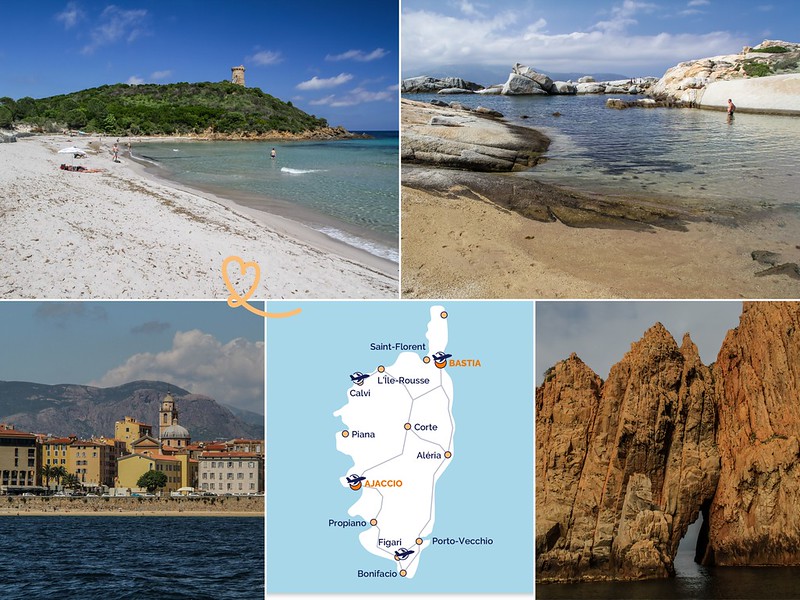 une semaine en Corse itineraire 7 jours