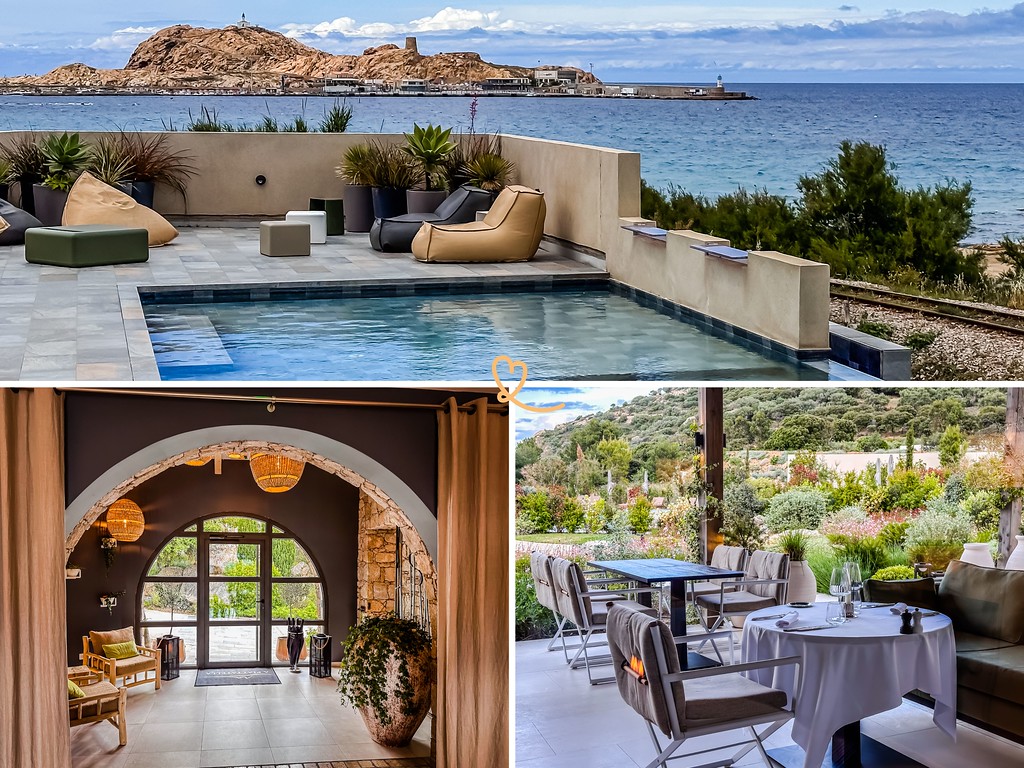 meilleur hotel luxe ile Rousse 4 5 etoiles avis