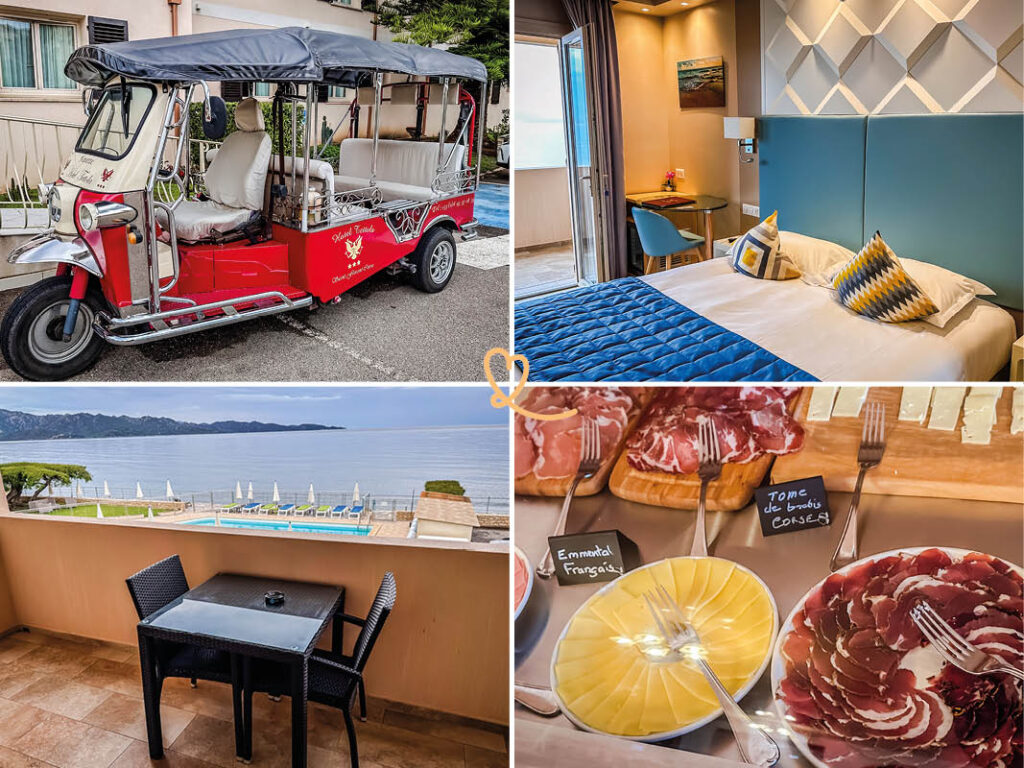 Lees onze beoordeling van ons verblijf in het charmante 3-sterren Hotel Tettola in Saint-Florent (+ foto's)