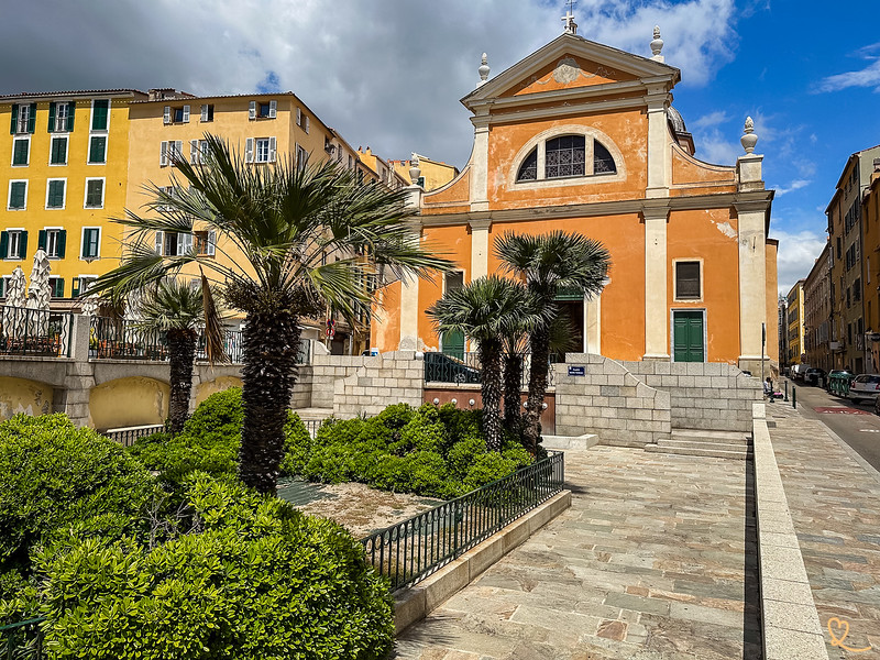 visita alla cattedrale di ajaccio corsica