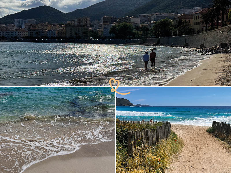beste stranden ajaccio