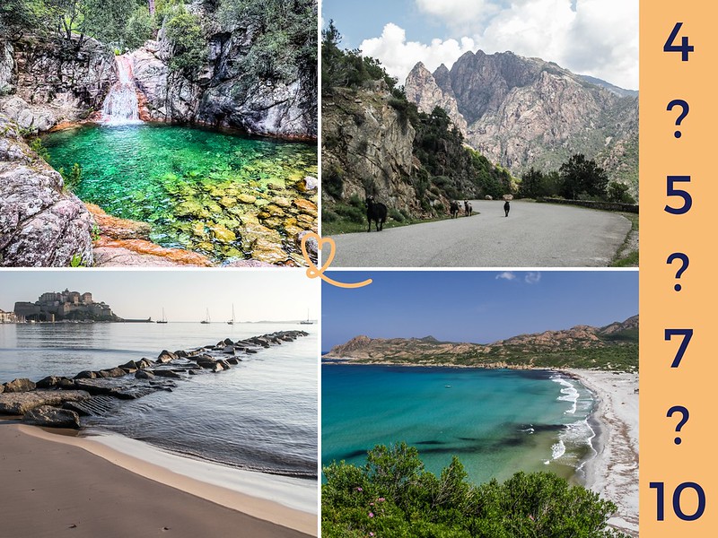 How many days to leave Corsica time