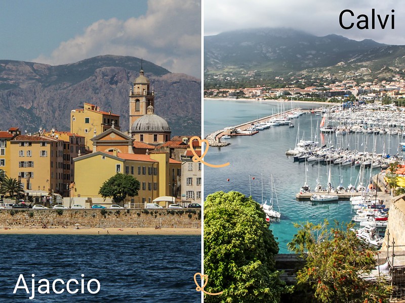 Calvi oder Ajaccio