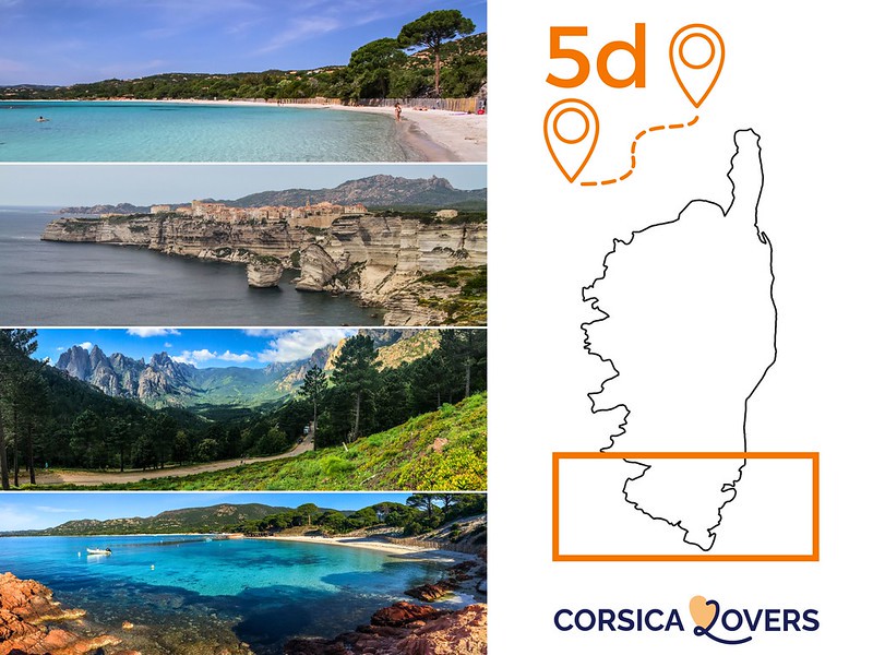 visitar Corcega Sur itinerario 5 dias