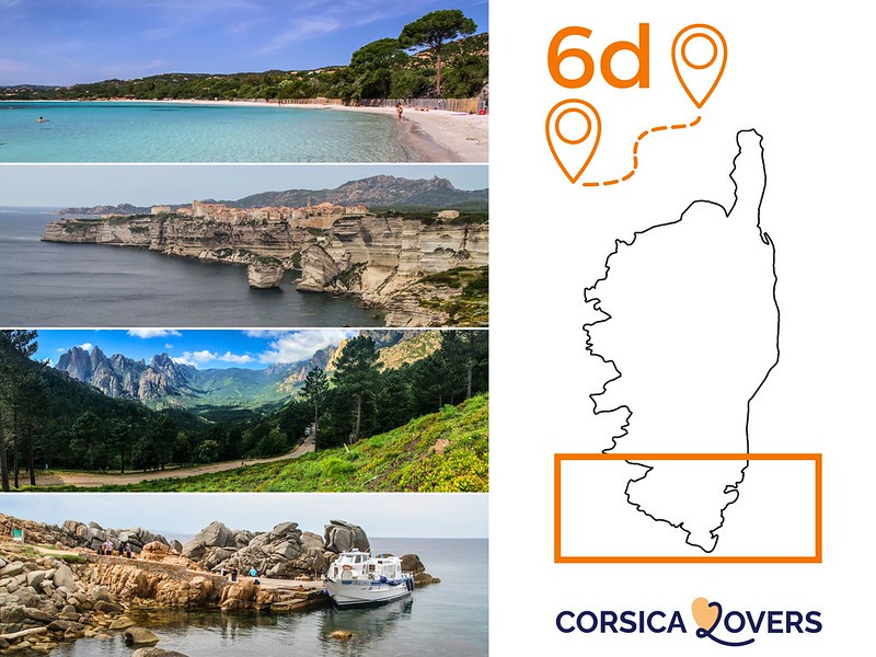 visitare la Corsica del Sud itinerario 6 giorni