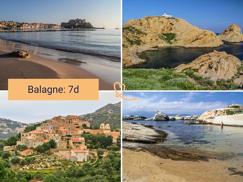 Besuchen Sie Balagne 1 Woche 7 Tage Reiseplan