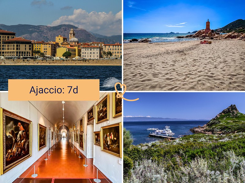 bezoeken ajaccio een week reisroute 7 dagen