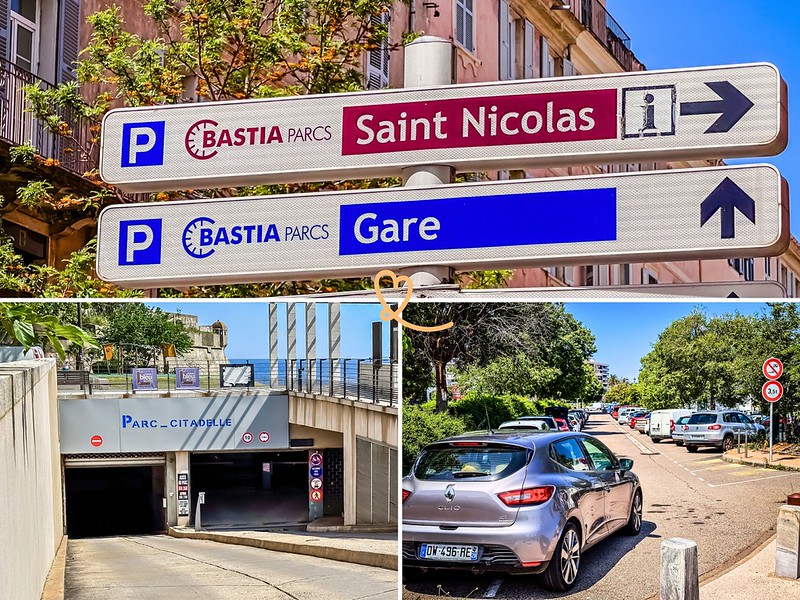 où se garer bastia parking